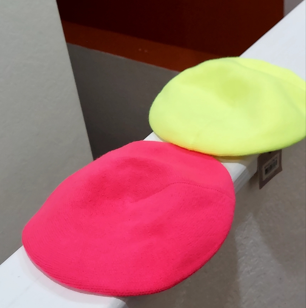 Neon colored Tams